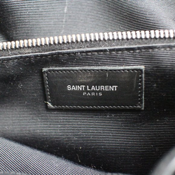 C BACKPACK BLACK POLISHED LEATHER - Picture 6 of 6